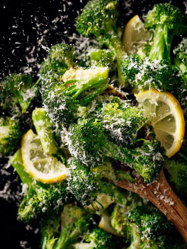 Roasted Parmesan Broccoli with Lemon First Image