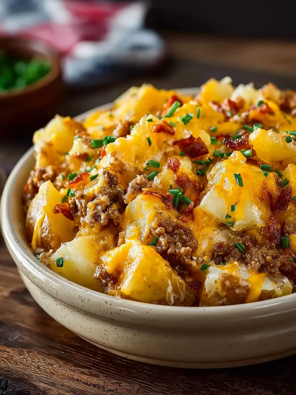 Slow Cooker Cowboy Potato Casserole: Irresistibly Creamy Delight 6 Slow Cooker Cowboy Potato Casserole Second Image nsfvsi
