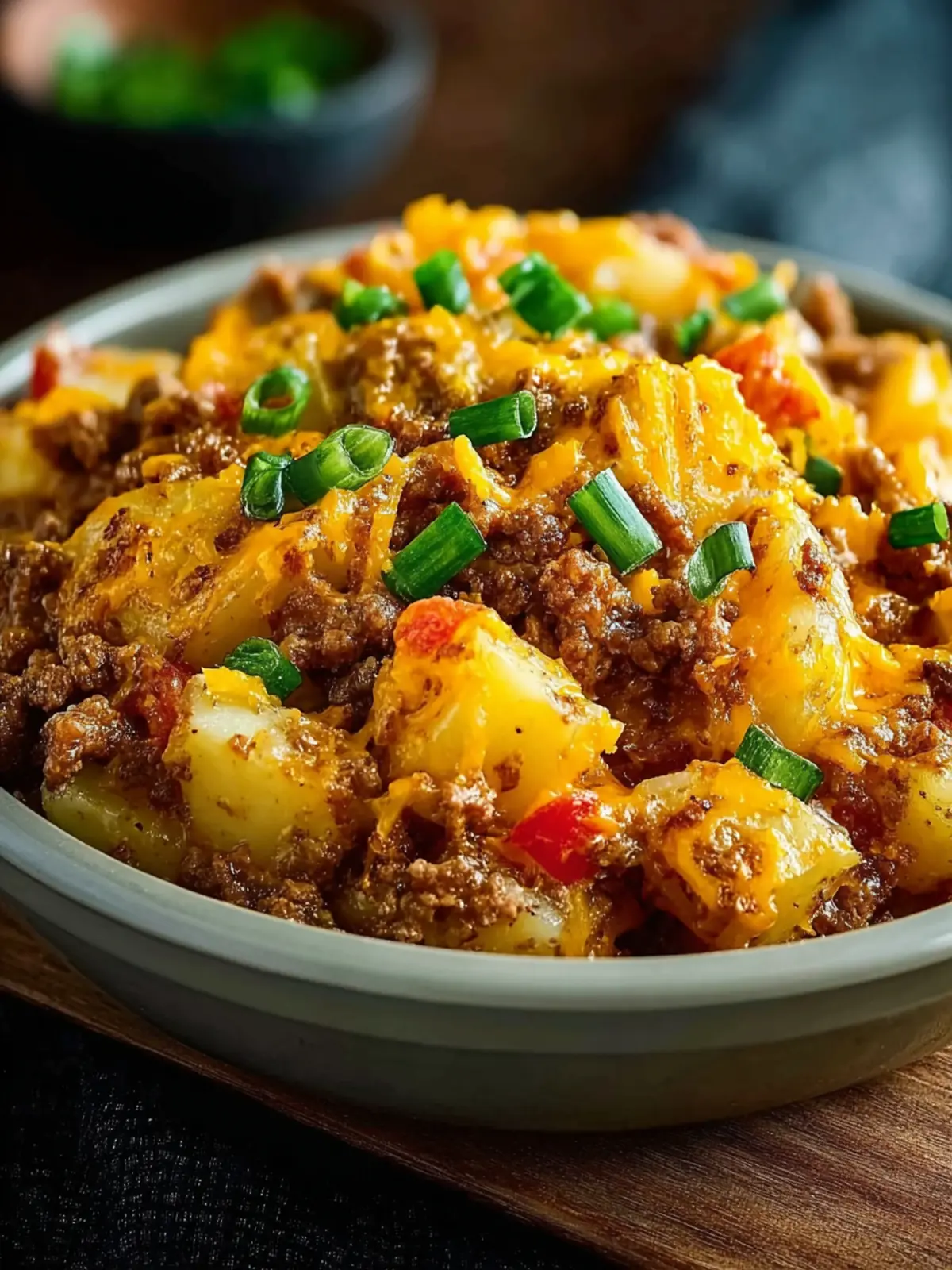 Slow Cooker Cowboy Potato Casserole: Irresistibly Creamy Delight 7 Slow Cooker Cowboy Potato Casserole Third Image haa4qe