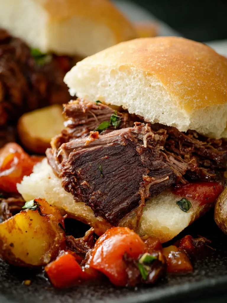 Slow Cooker Italian Roast Recipe First Image