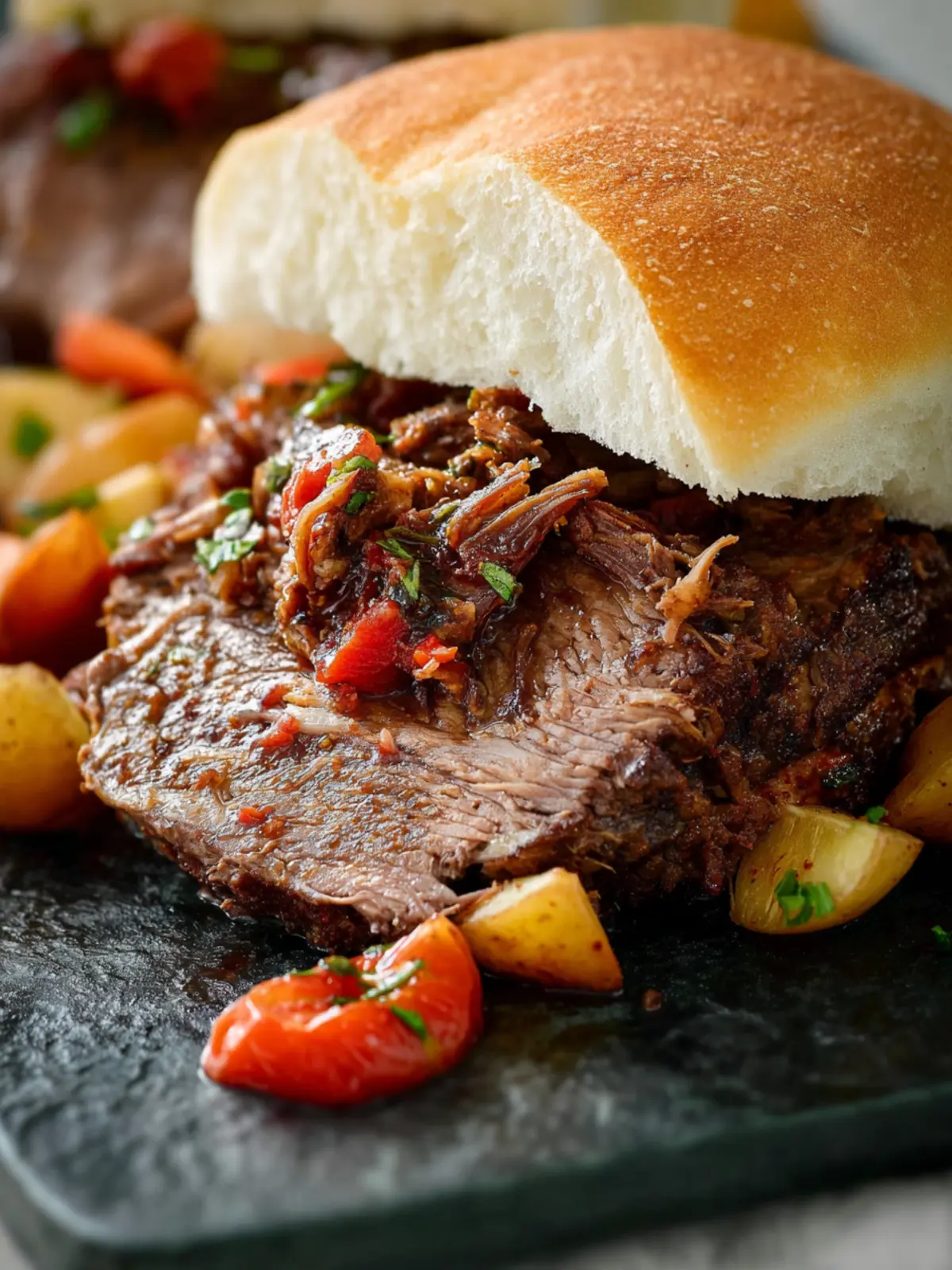 Slow Cooker Italian Roast Recipe Third Image ruijqu