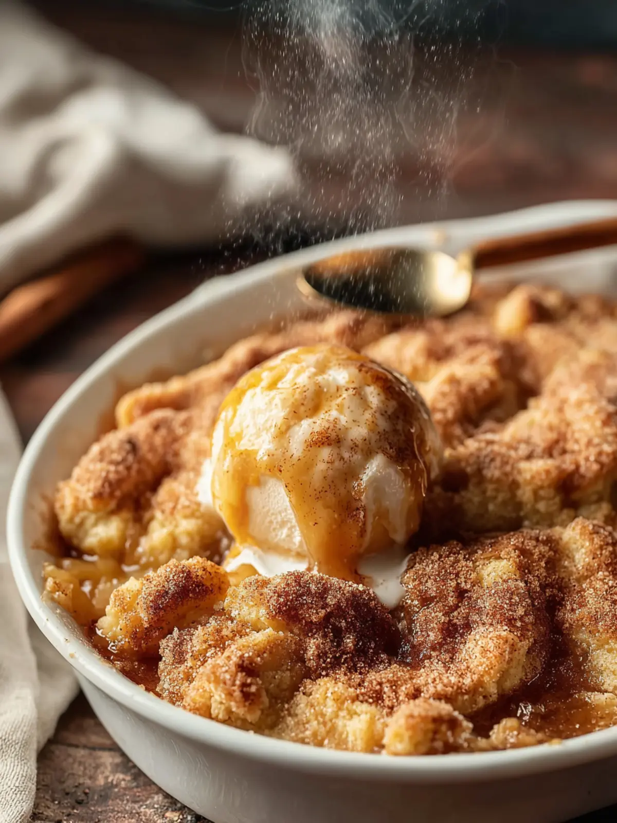Snickerdoodle Cobbler: A Gooey, Irresistible Dessert Delight 5 Snickerdoodle Cobbler First Image