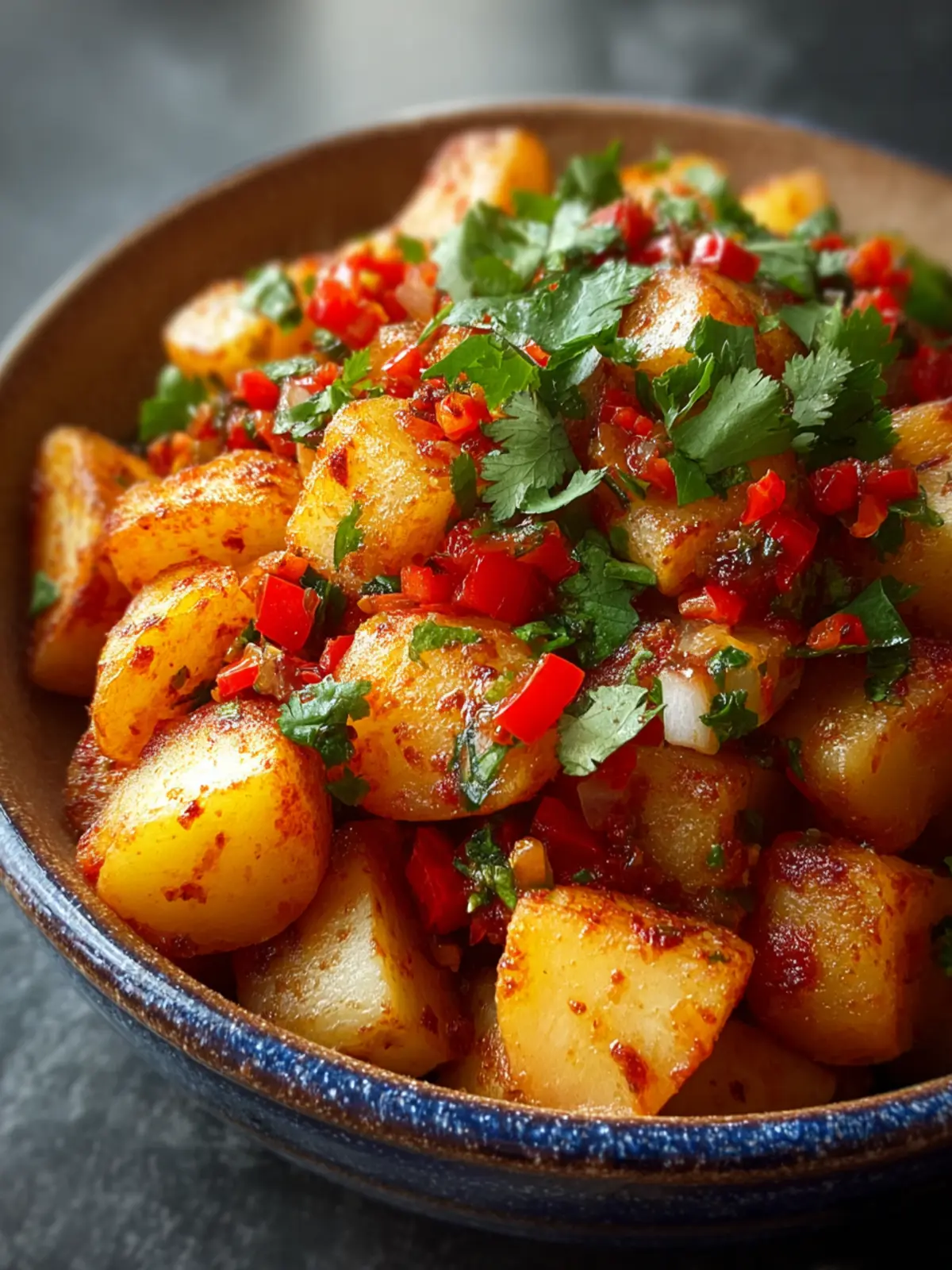 Spicy Mexican-Style Street Potatoes: Irresistibly Flavorful! 8 Spicy Mexican Style Street Potatoes Fourth Image k4mosk