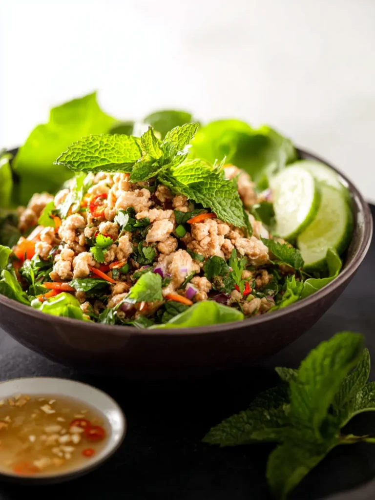 Thai Chicken Larb Salad First Image
