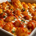 Irresistible Buffalo Chicken Tater Tot Bake Recipe First Image