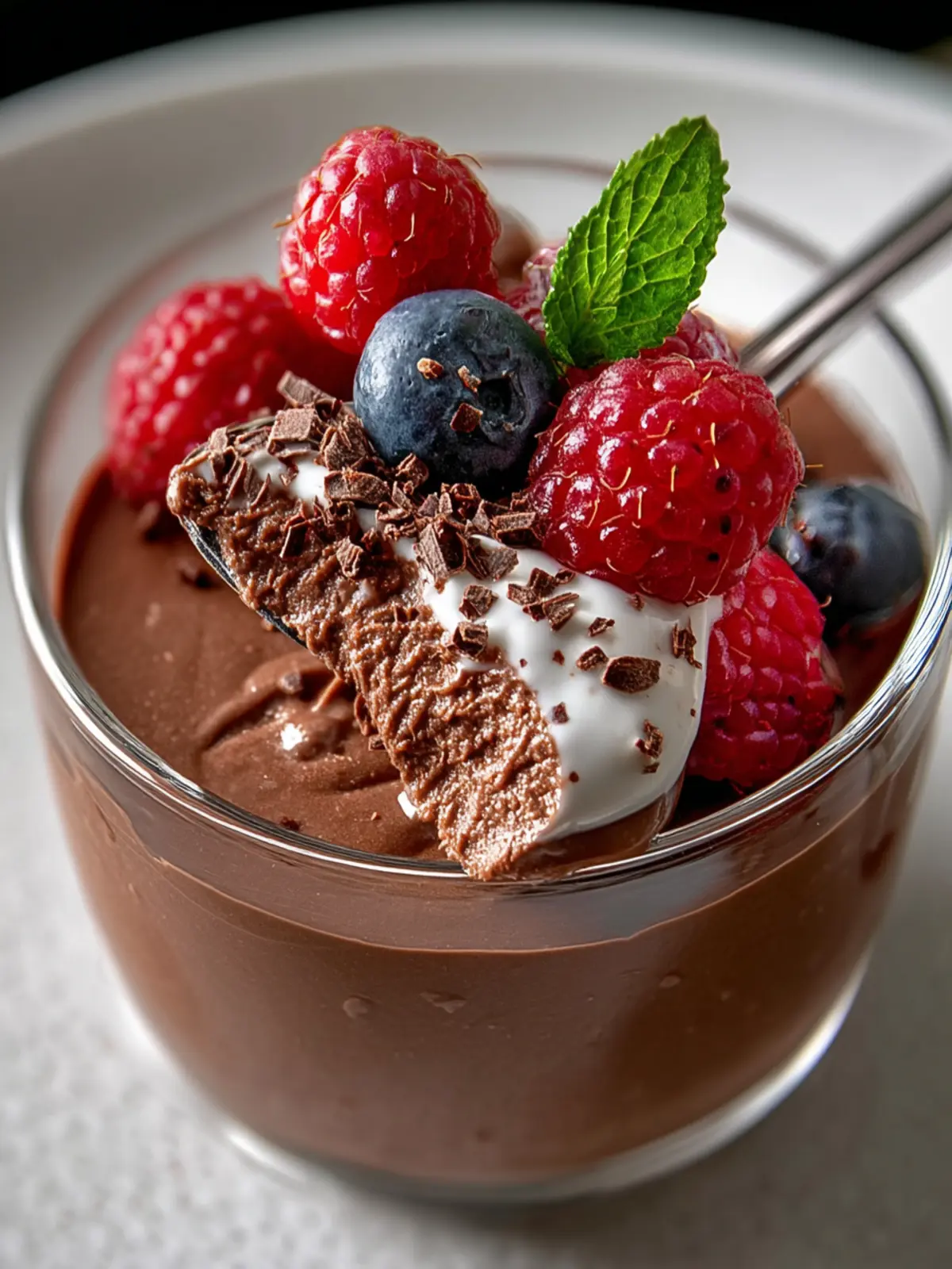 5-Minute Chocolate Protein Pudding: Quick & Delicious Treat First Image