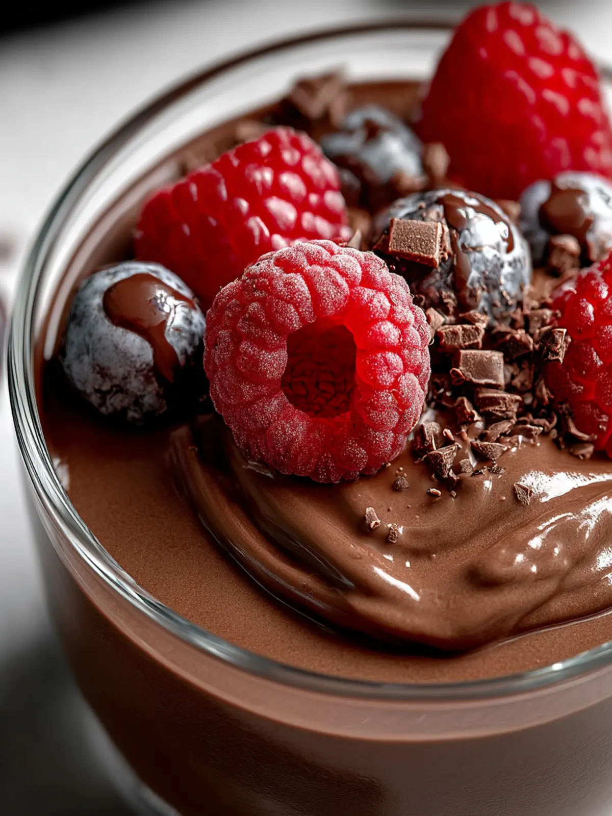 5 Minute Chocolate Protein Pudding Quick Delicious Treat Fourth Image pg28pe