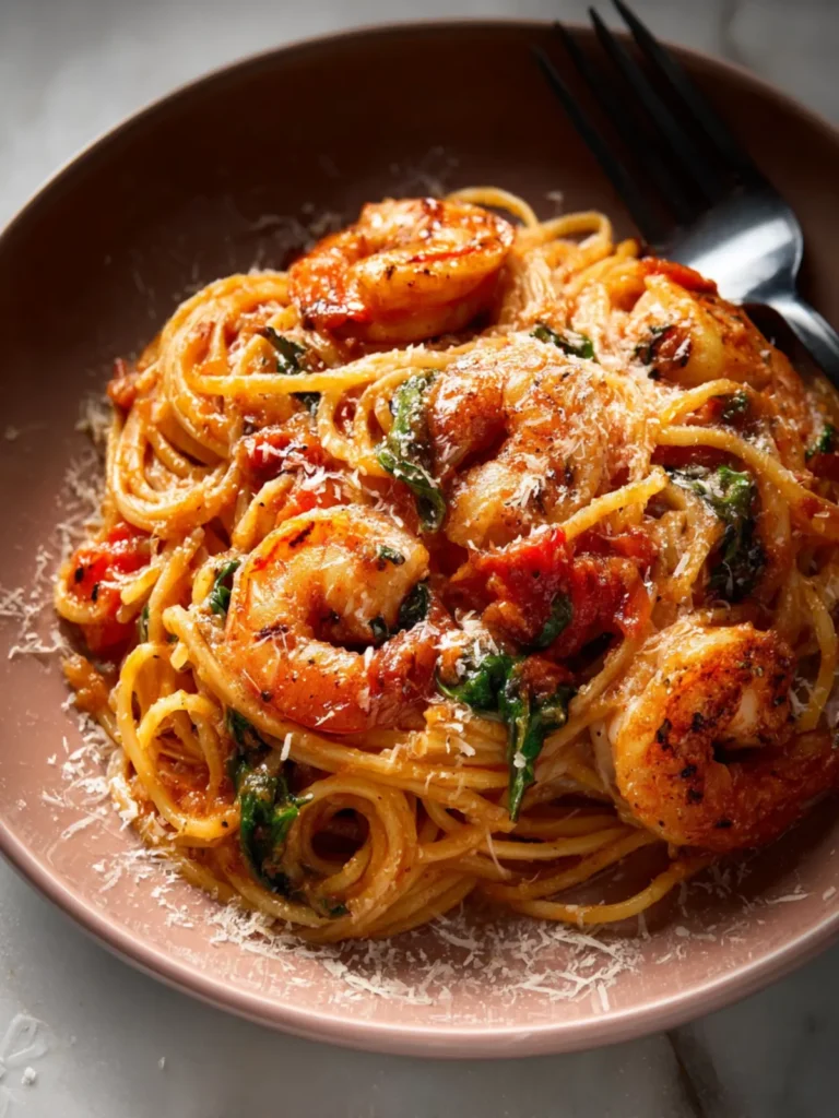 Calabrian Chili Shrimp Pasta First Image