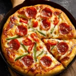 Cast Iron Skillet Pizza First Image