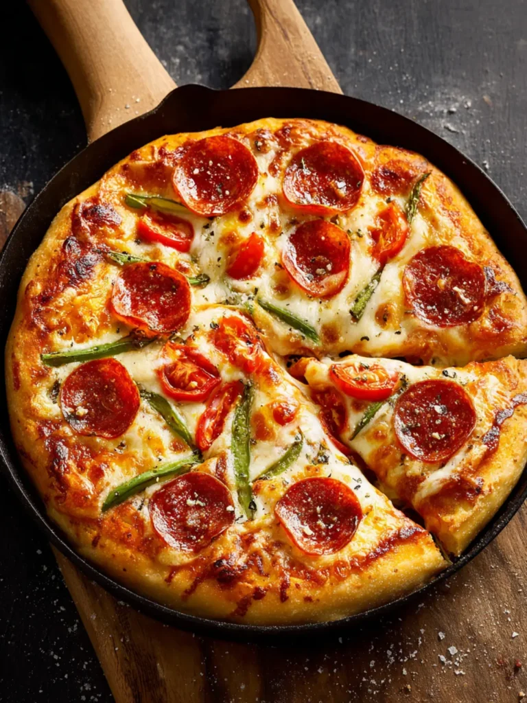 Cast Iron Skillet Pizza: The Best Cheesy Delight at Home