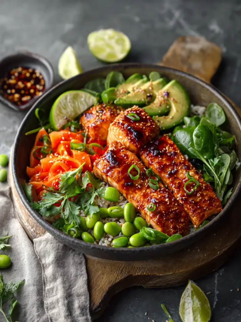 Chili Lime Salmon Bowls: Flavorful and Fresh Delight First Image
