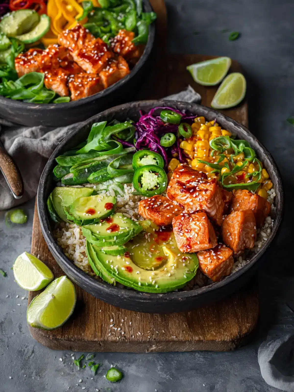 Chili Lime Salmon Bowls Flavorful and Fresh Delight Third Image wnls6j