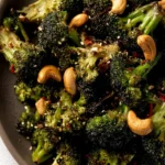 Chili Oil Roasted Broccoli with Cashews: Irresistibly Bold Flavor 9 Chili Oil Roasted Broccoli with Cashews First Image