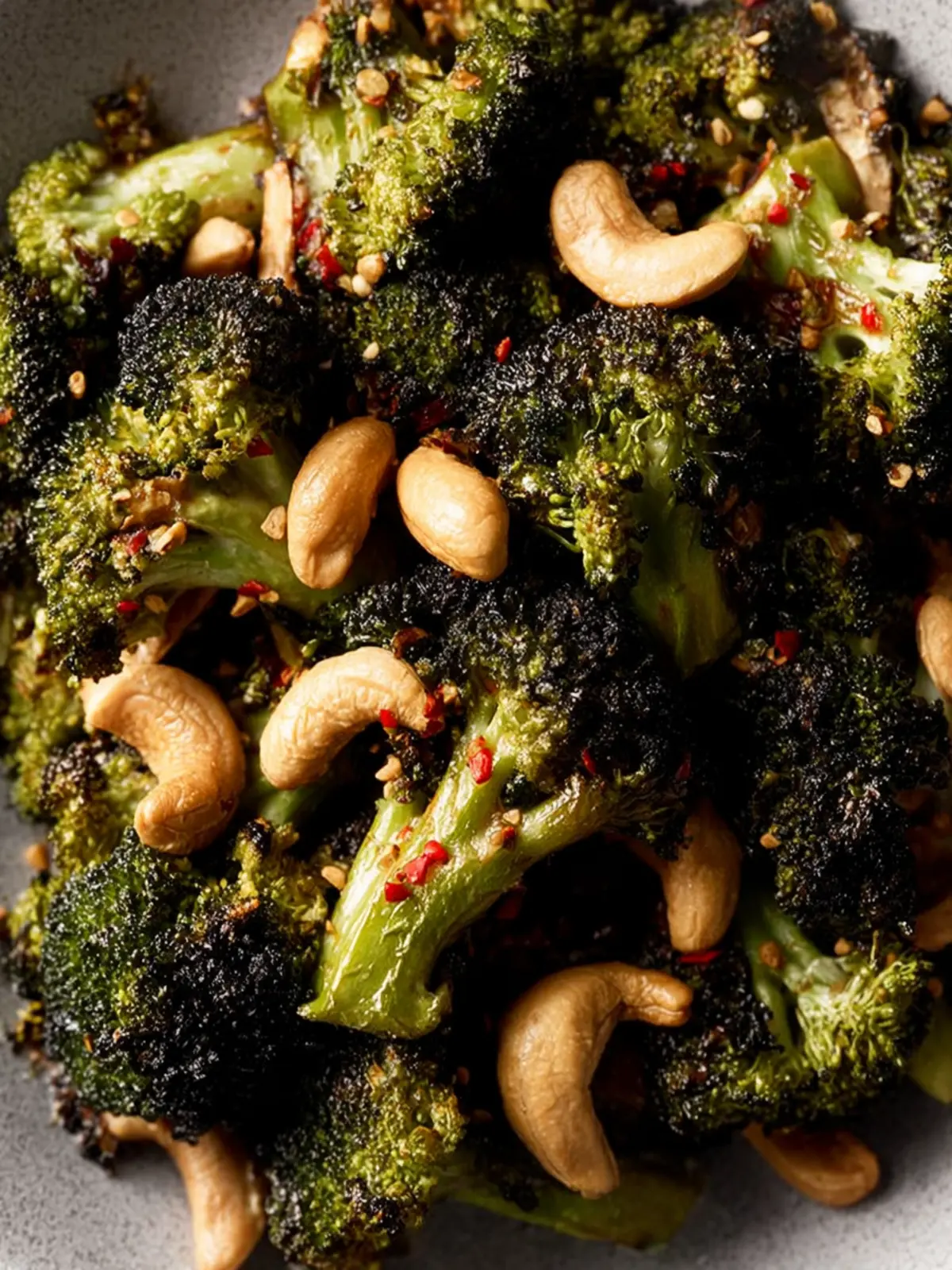 Chili Oil Roasted Broccoli with Cashews: Irresistibly Bold Flavor 6 Chili Oil Roasted Broccoli with Cashews Second Image pihod7