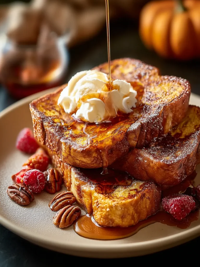 Cozy Pumpkin French Toast: The Best Fall Morning Delight