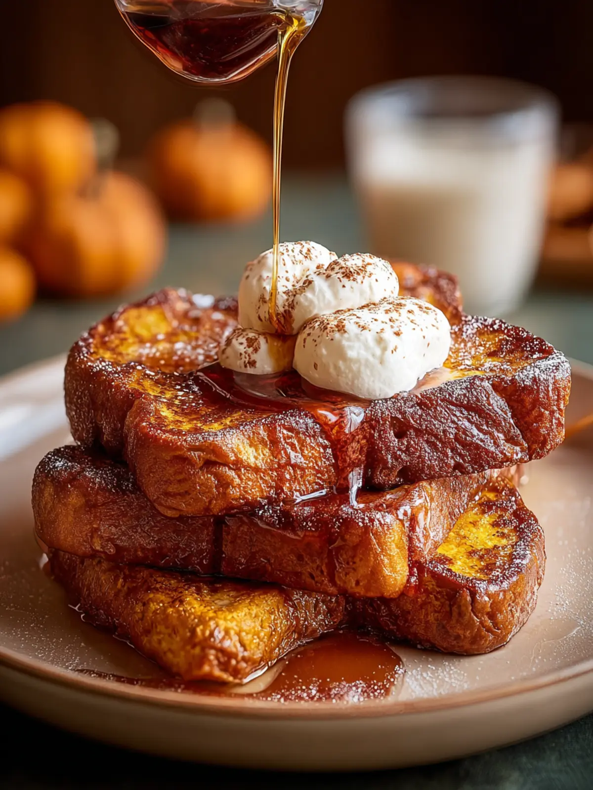 Cozy Pumpkin French Toast Recipe for Perfect Fall Mornings Third Image otkpez