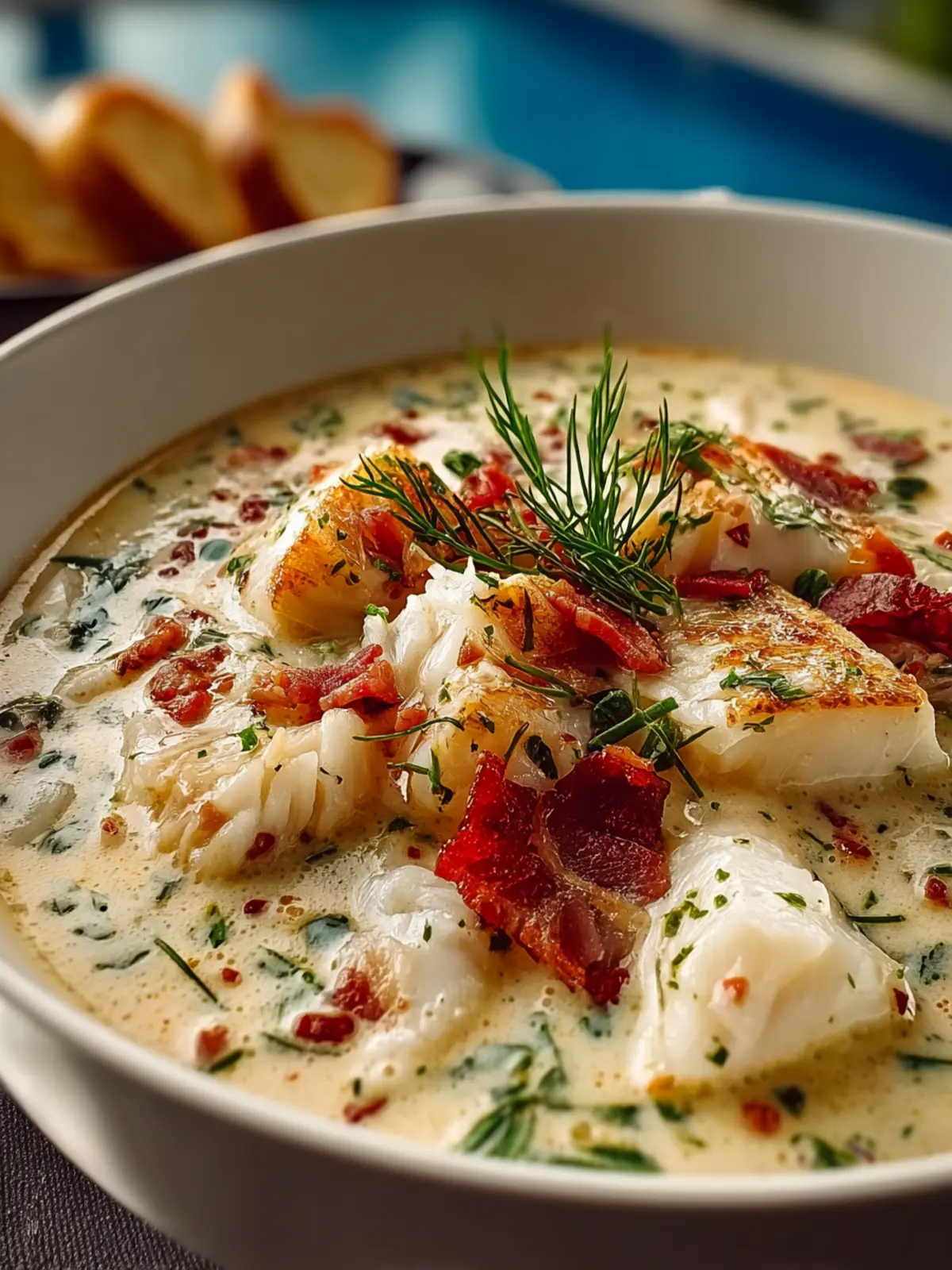 Creamy Fish Chowder: The Best Comfort in a Bowl 6 Creamy Fish Chowder Second Image f1cfgr