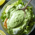 Easy Avocado Green Goddess Dressing with Greek Yogurt First Image