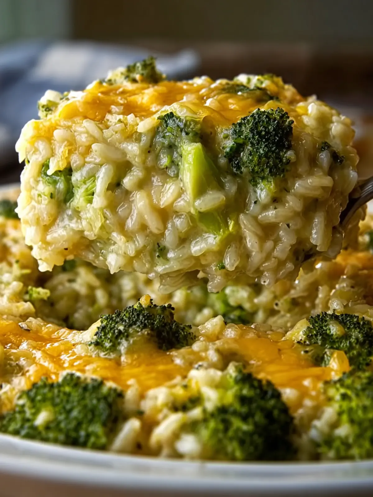 Easy Broccoli Cheese Rice Casserole: The Best Comfort Food! 8
