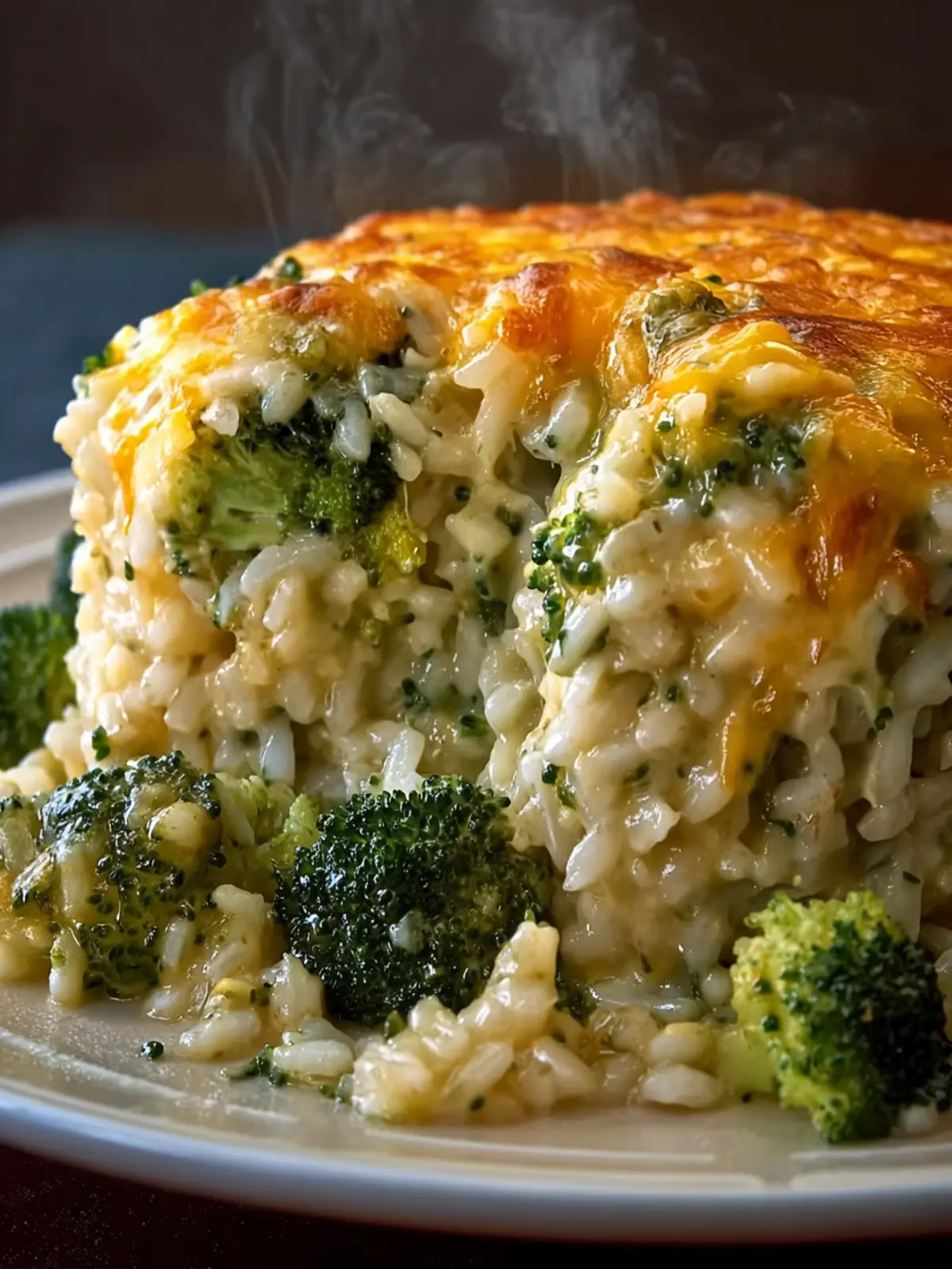 Easy Broccoli Cheese Rice Casserole: The Best Comfort Food! 6 Easy Broccoli Cheese Rice Casserole Second Image evhfsu