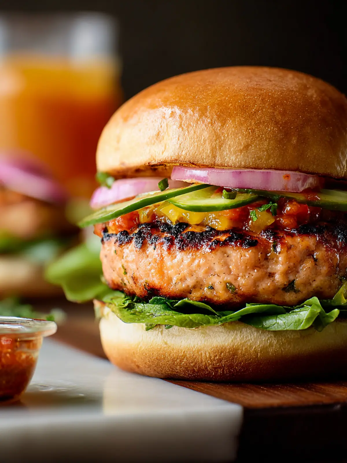 Flavor Packed Turkey Burgers with Southwest Flavors Third Image npa1ej