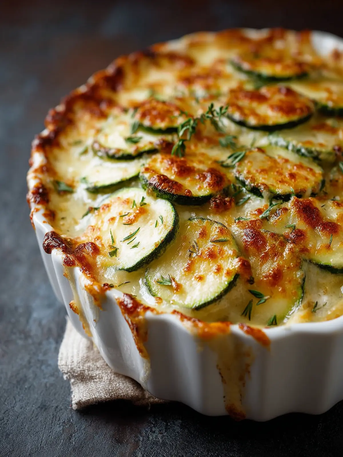 Gratin de courgettes au fromage : Le réconfort doré qui régale petits et grands ! First Image