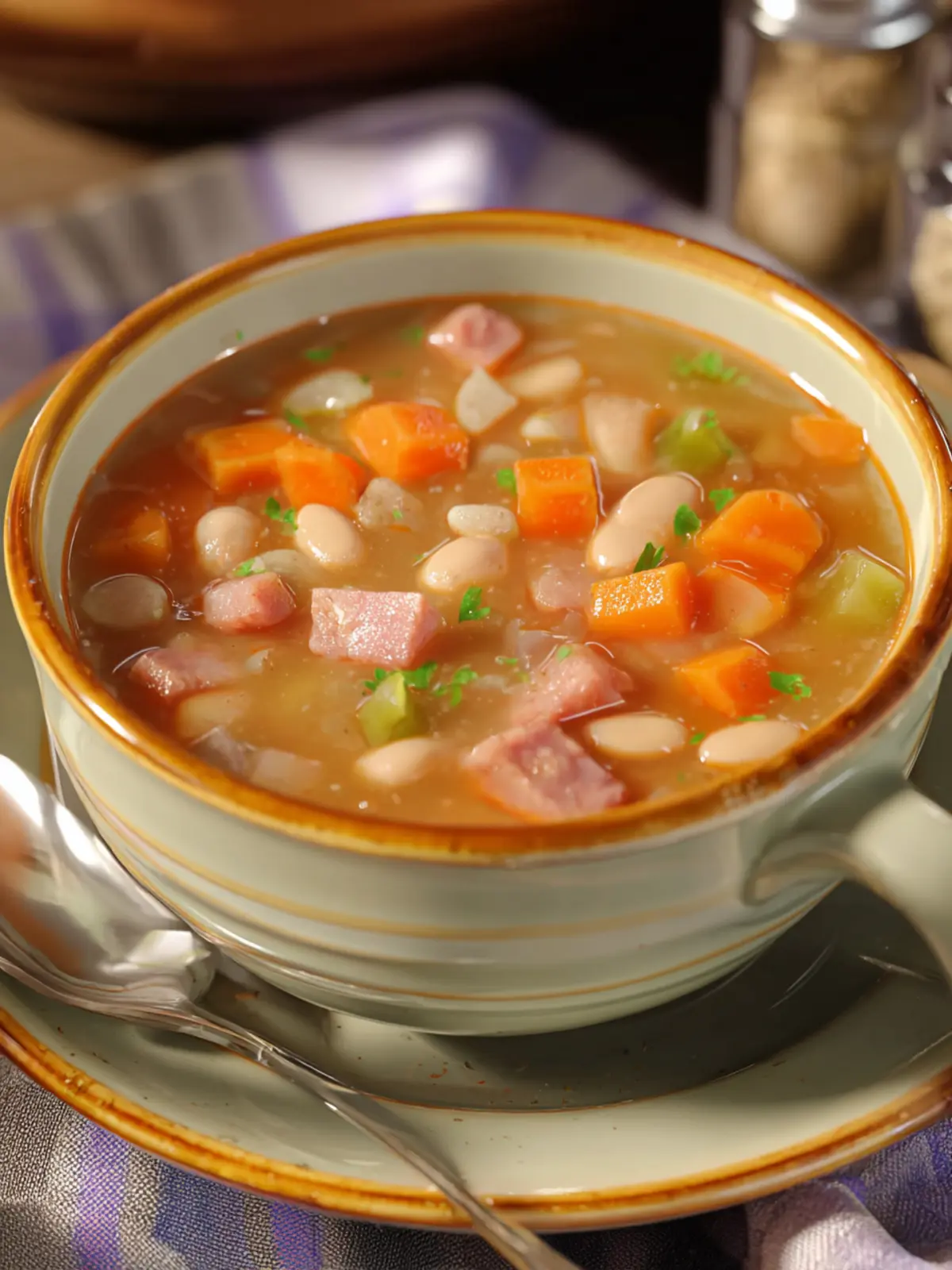 Ham and Bean Soup for One: Comforting and Easy Delight 8 Ham And Bean Soup For One Fourth Image giakpi