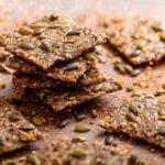 Homemade Seed Crackers: Best Flour-Free Snack Ever! 9 Homemade Seed Crackers Without Flour First Image
