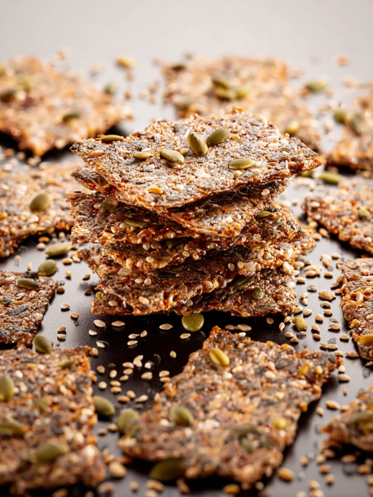 Homemade Seed Crackers: Best Flour-Free Snack Ever! 7 Homemade Seed Crackers Without Flour Third Image h6tquq
