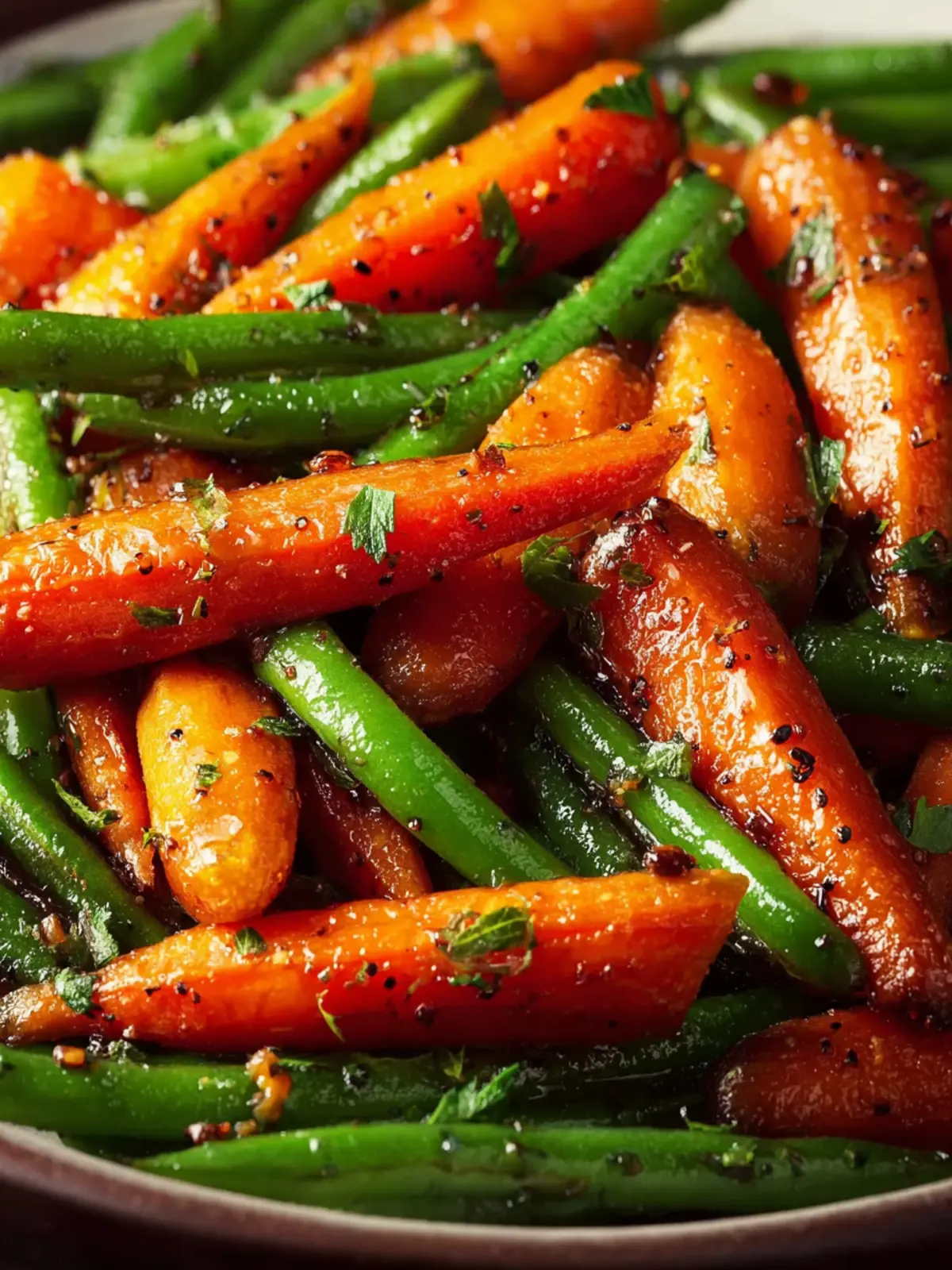 Honey Glazed Carrots and Green Beans: Sweetly Addictive Delight 6 Honey Glazed Carrots and Green Beans Second Image fbbmfu