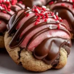 Indulge in Decadent Chocolate Covered Strawberry Cookies First Image