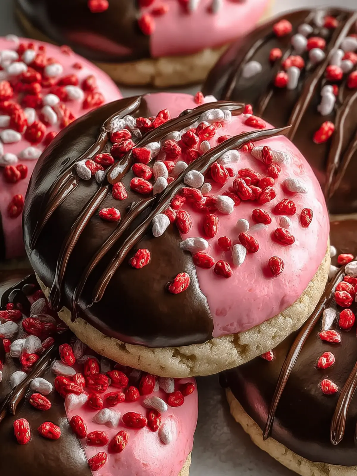 Indulge in Decadent Chocolate Covered Strawberry Cookies Fourth Image tlbj2a