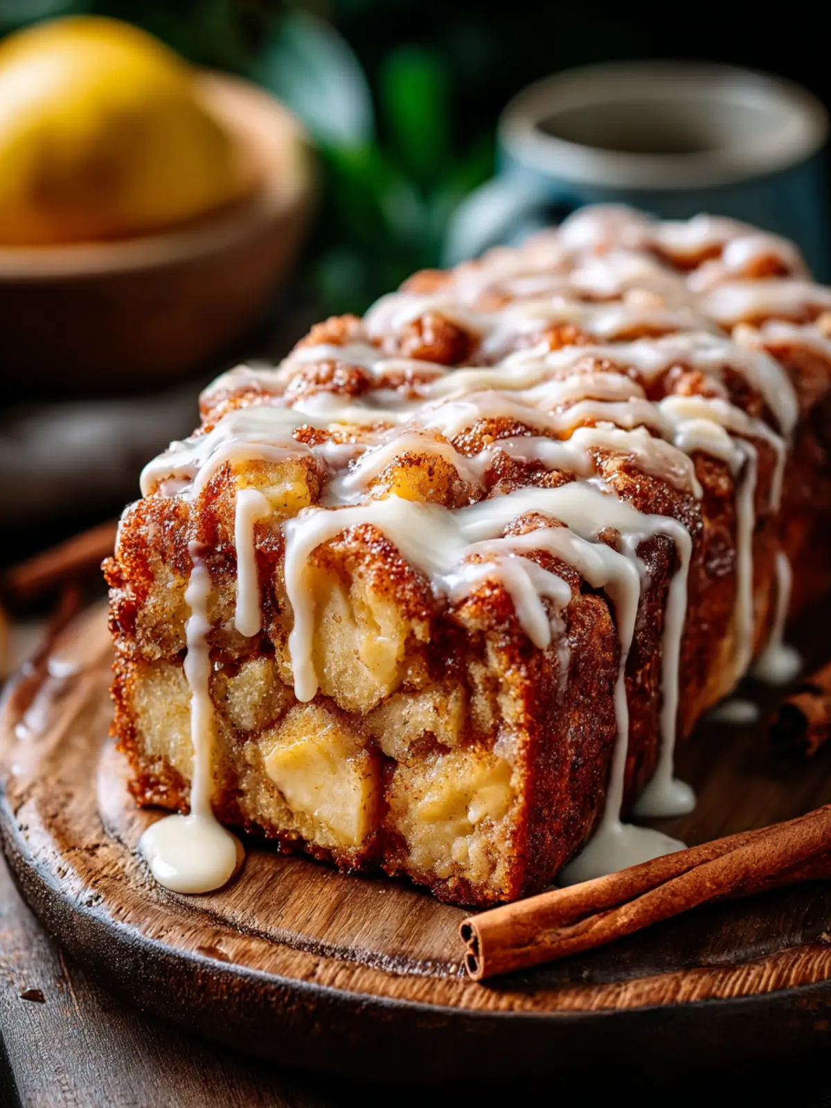 Irresistible Amish Apple Fritter Bread Recipe to Savor Second Image nirzju