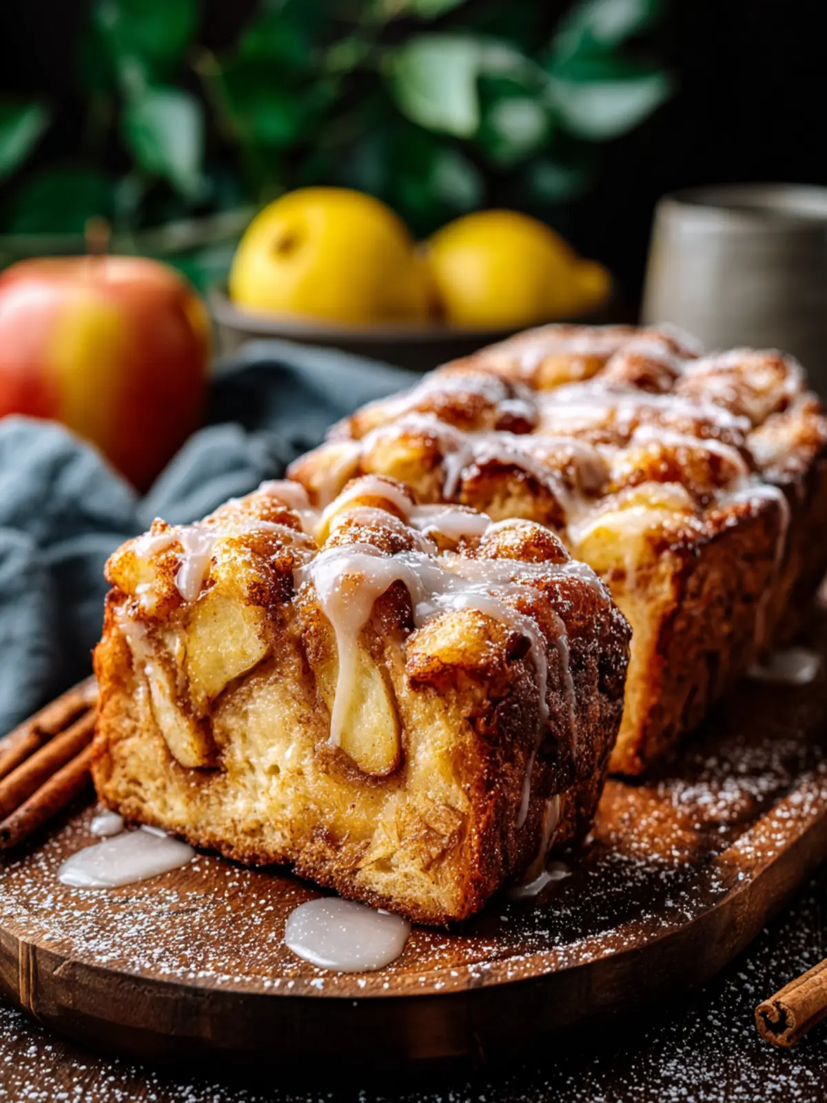 Irresistible Amish Apple Fritter Bread Recipe to Savor Third Image urryiw