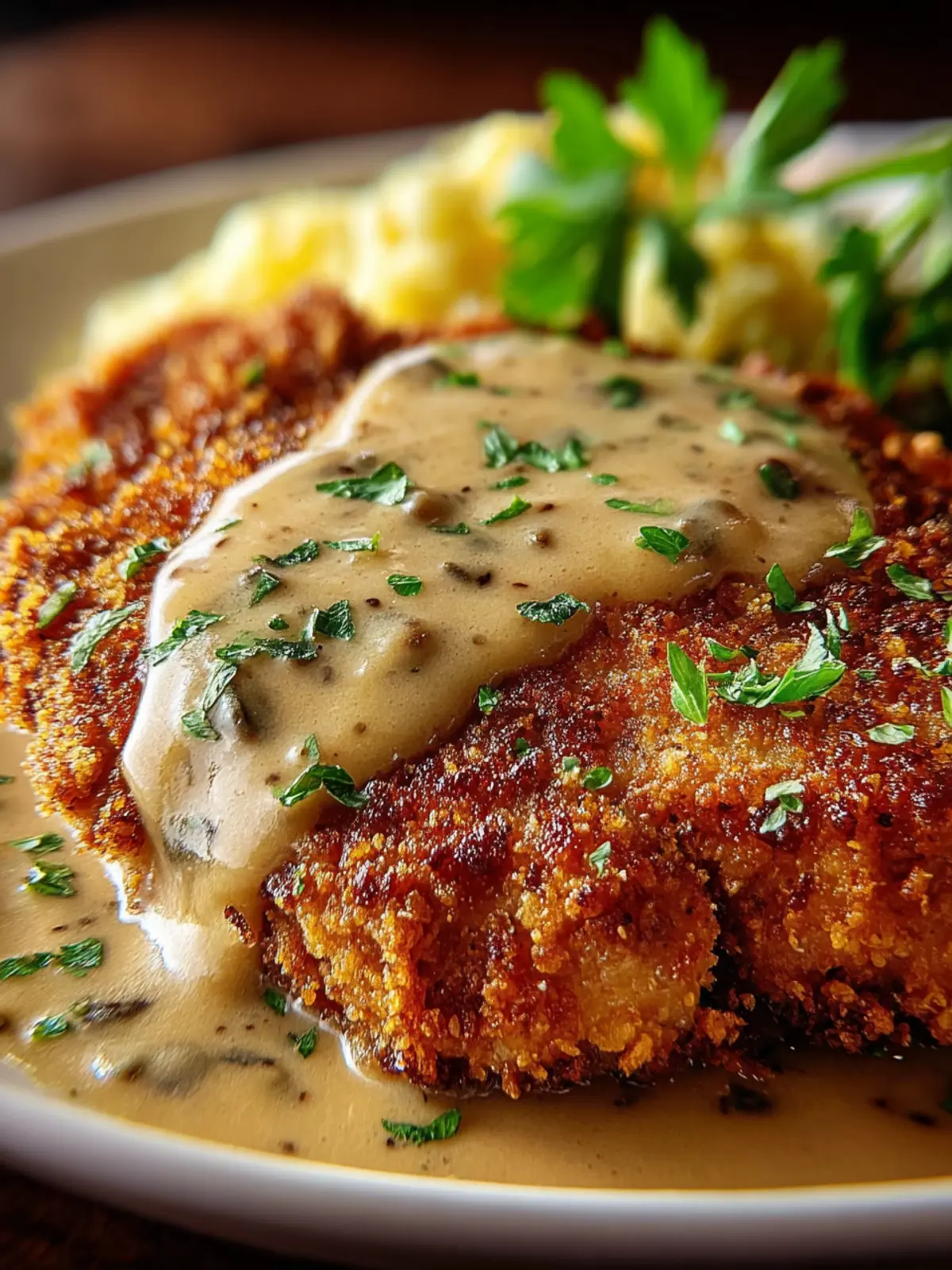 Irresistible Chicken-Fried Steak: Juicy Comfort with Gravy 7 Irresistible Chicken Fried Steak with Gravy Recipe Third Image fyiicz