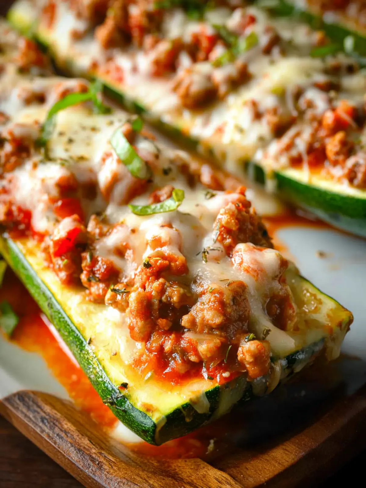 Italian Sausage Zucchini Boats: Irresistibly Flavorful Delight 5 Italian Sausage Zucchini Boats First Image