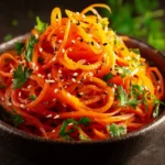 Korean Carrot Salad: Irresistibly Crunchy & Vibrant Twist 9 Korean Carrot Salad First Image