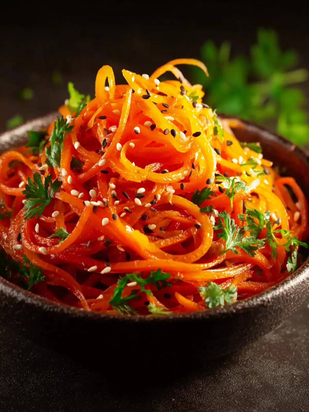 Korean Carrot Salad: Irresistibly Crunchy & Vibrant Twist 5 Korean Carrot Salad First Image