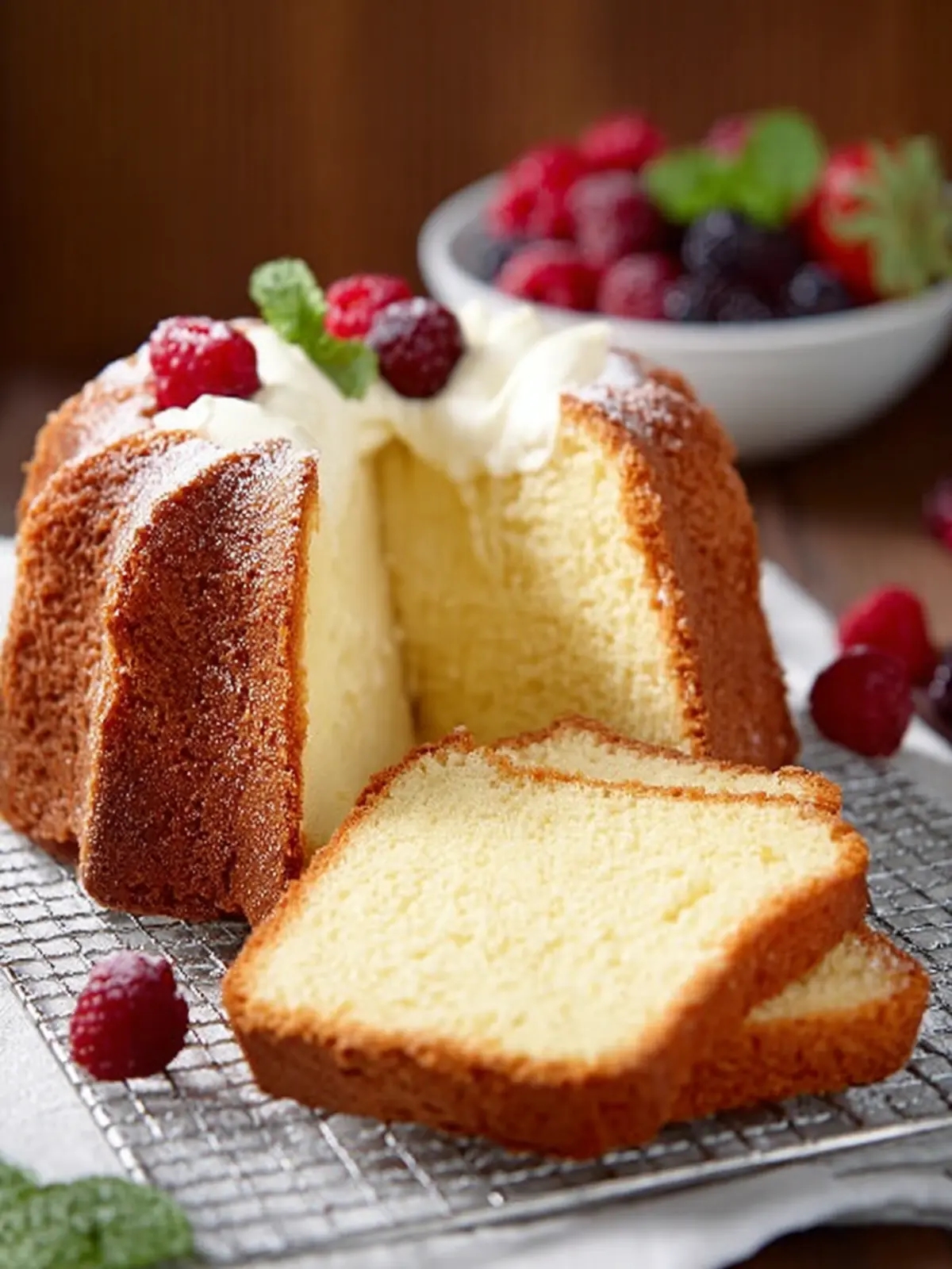 Old Fashioned Cream Cheese Pound Cake Fourth Image mdgbj9