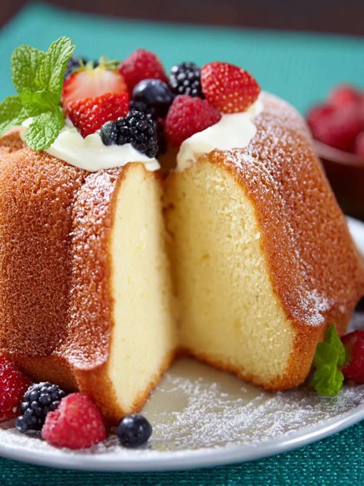 Old Fashioned Cream Cheese Pound Cake Second Image jccdp0