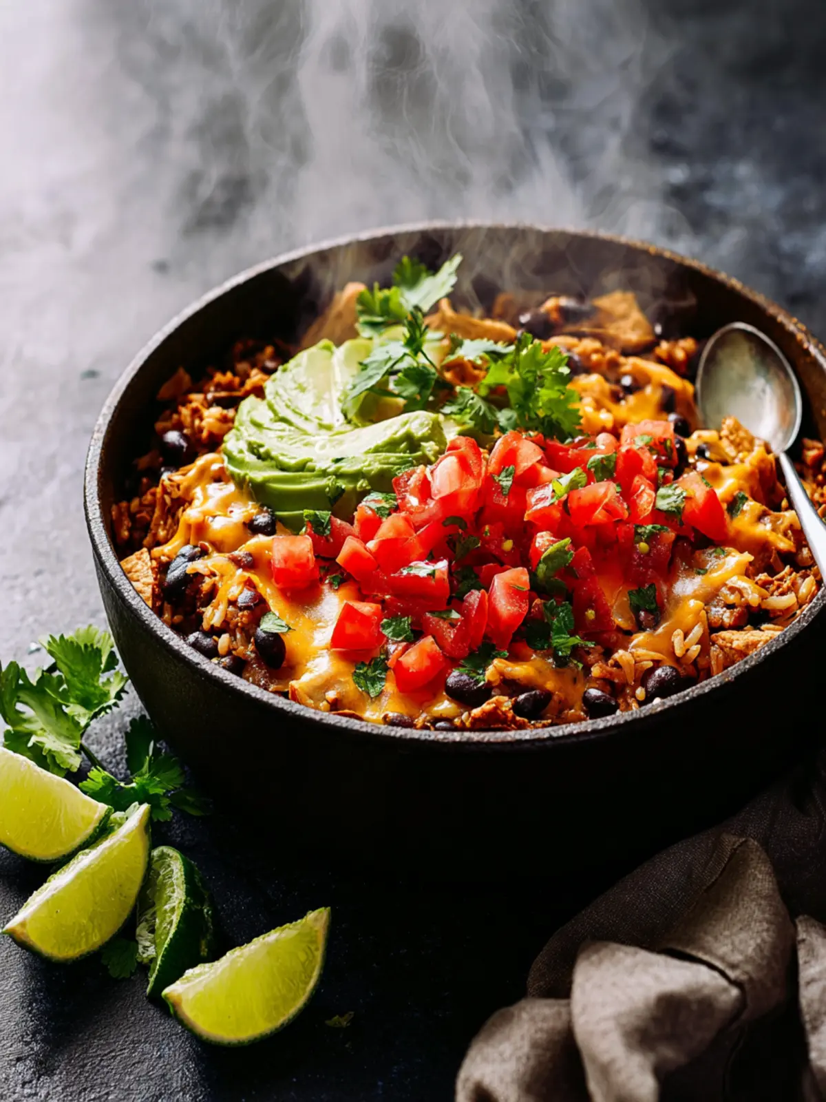 One Pot Burrito Bowl Third Image ymfa2v