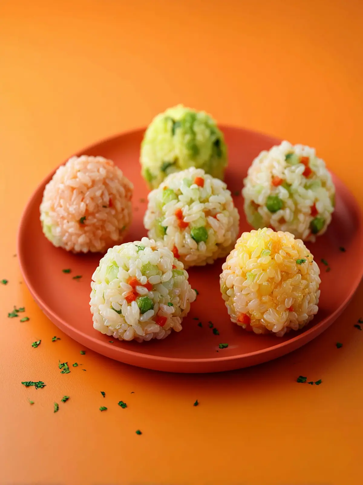 Salmon Rice Balls with Veggies Second Image rntyho