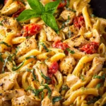 Tuscan Chicken Pasta: Irresistibly Creamy and Satisfying Delight 9 Tuscan Chicken Pasta First Image