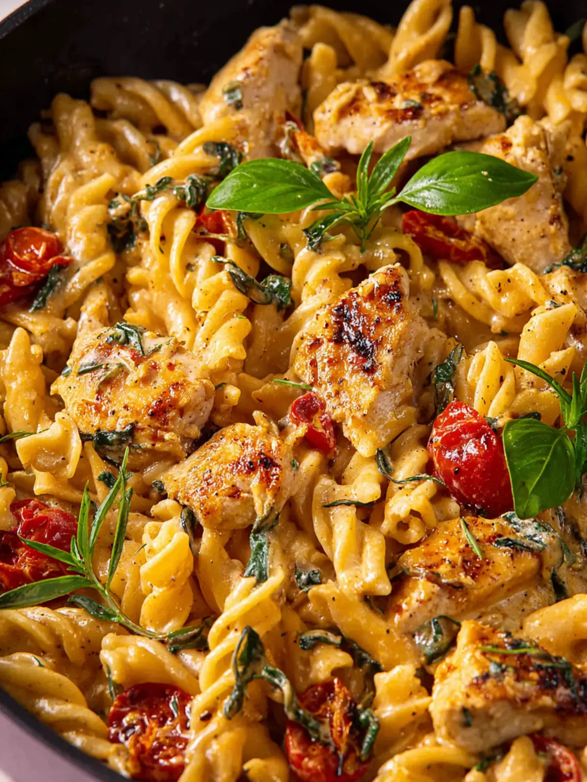 Tuscan Chicken Pasta: Irresistibly Creamy and Satisfying Delight 7