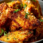 Air Fryer Parmesan Crusted Chicken Wings First Image