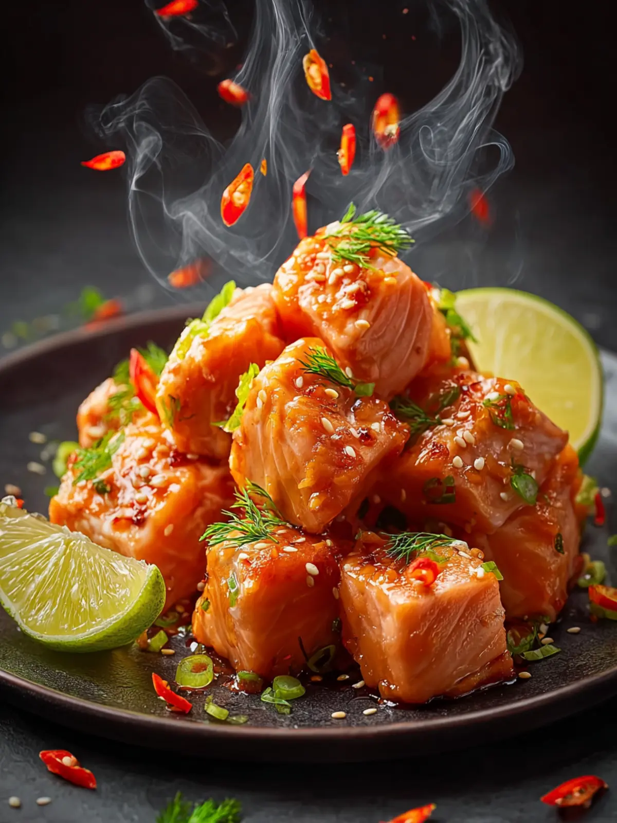 Bang Bang Salmon Bites Second Image rhcd6s