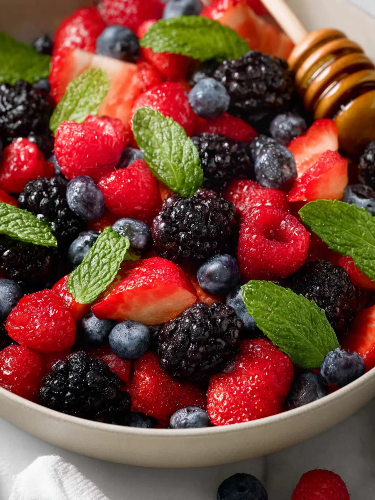 Berry Mint Salad Fourth Image adrd8u