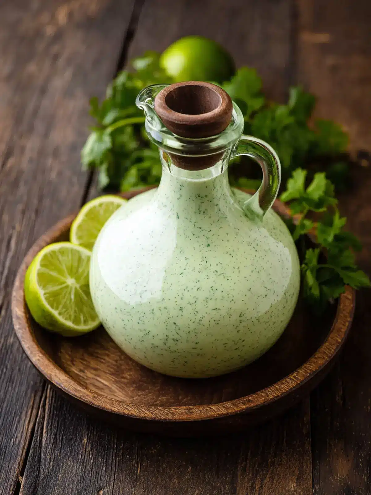 Cafe Rio {Copycat} Creamy Tomatillo Cilantro Ranch Dressing [+ Video] First Image