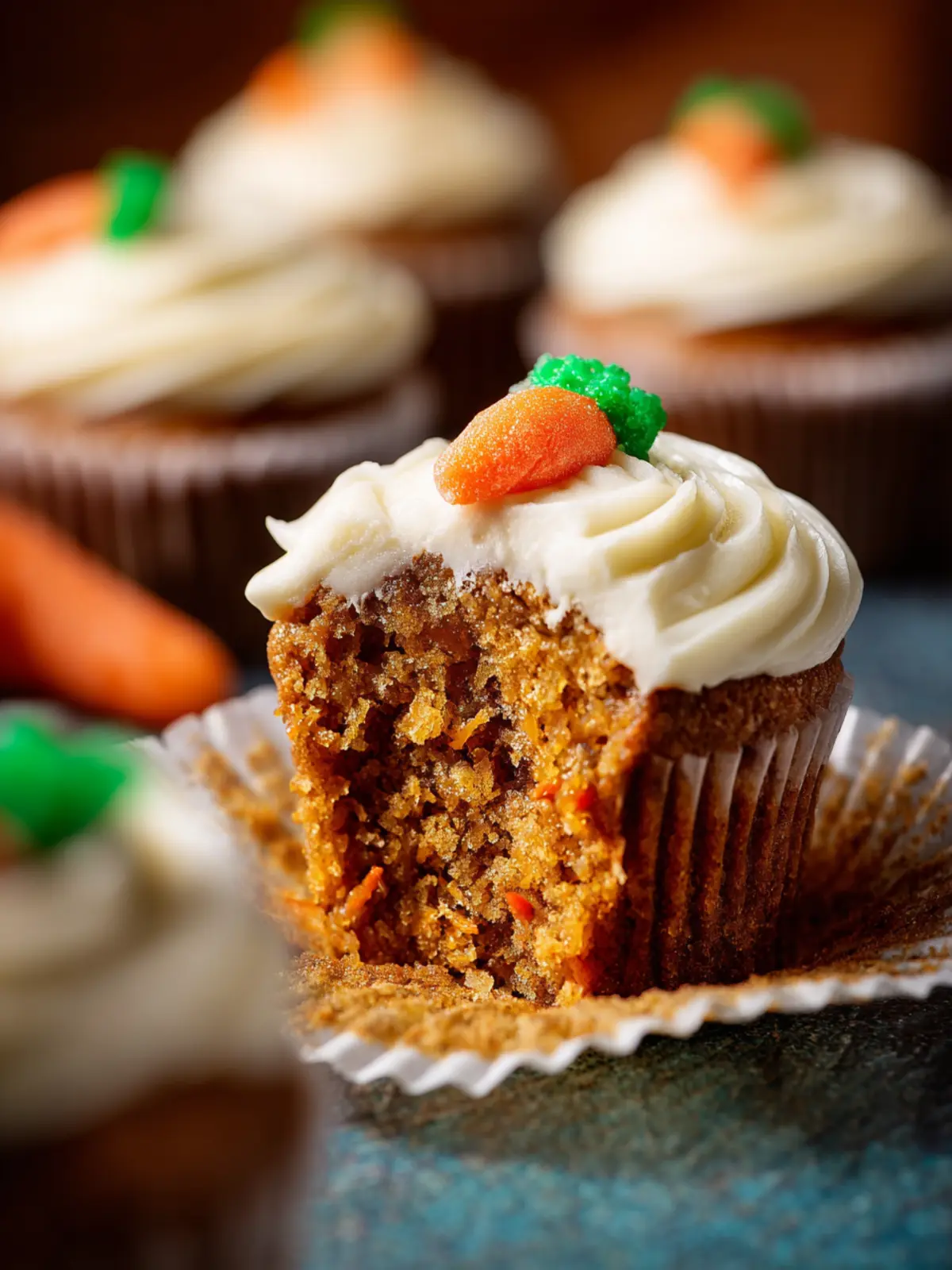 Carrot Cake Cupcakes First Image