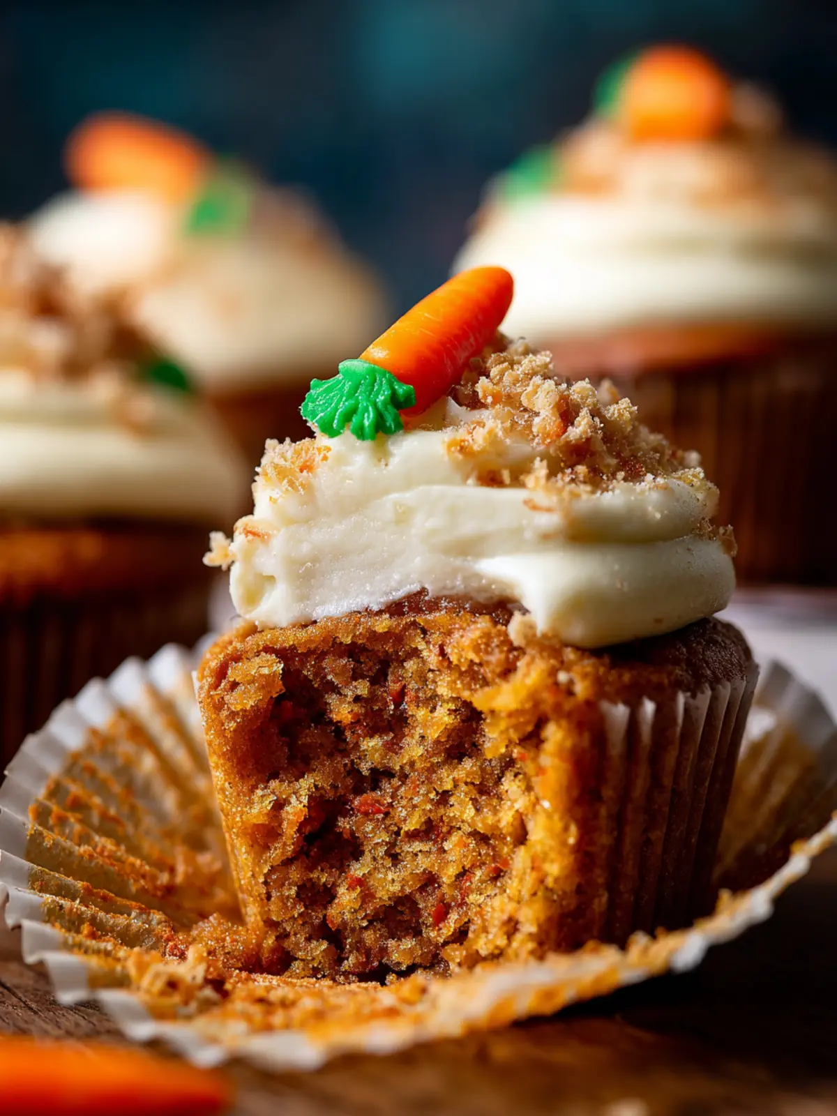 Carrot Cake Cupcakes Fourth Image ctvsoq